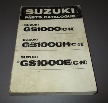 Suzuki GS 1000 H-E part list